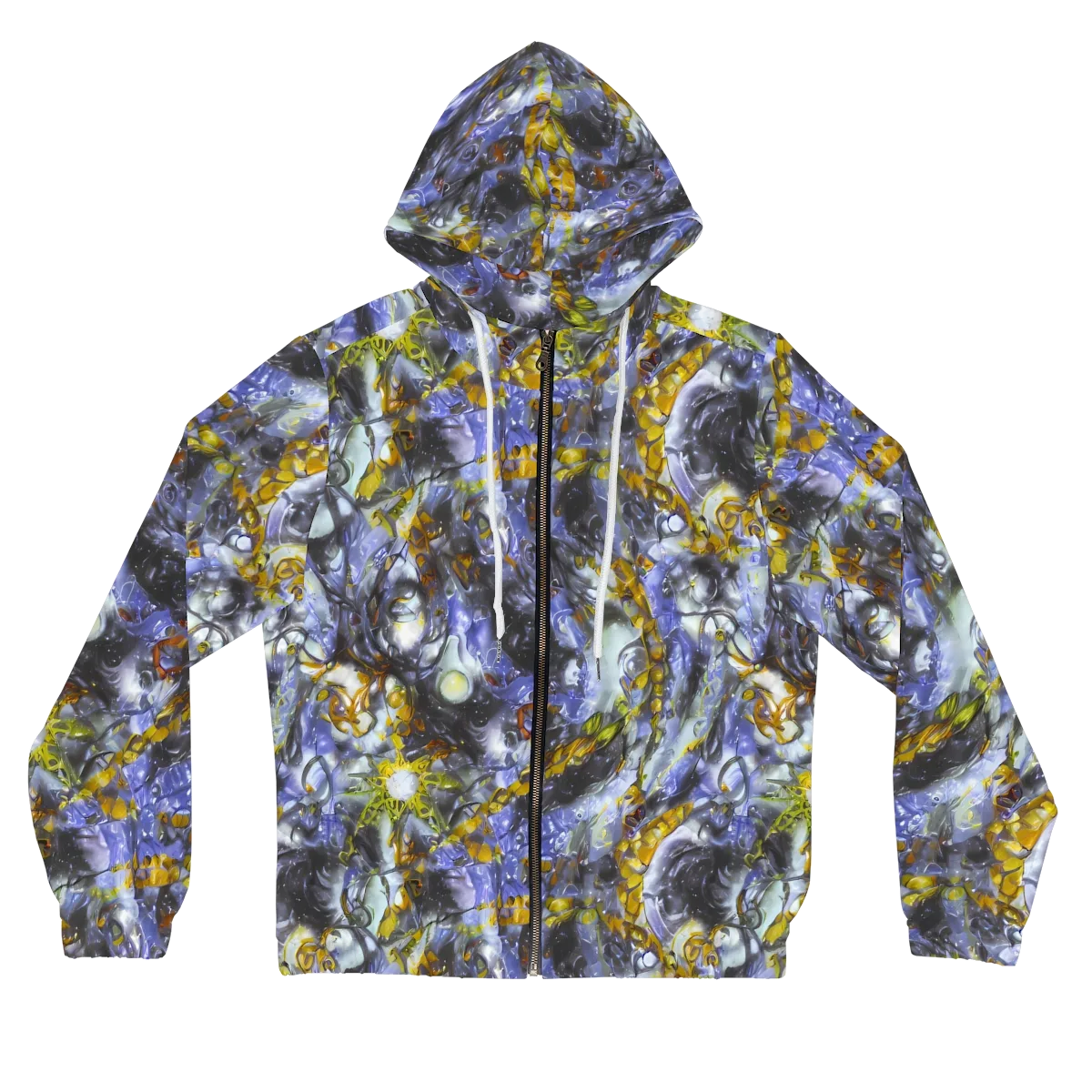 Auric Eclipse on Women's Full-Zip Hoodie — Front