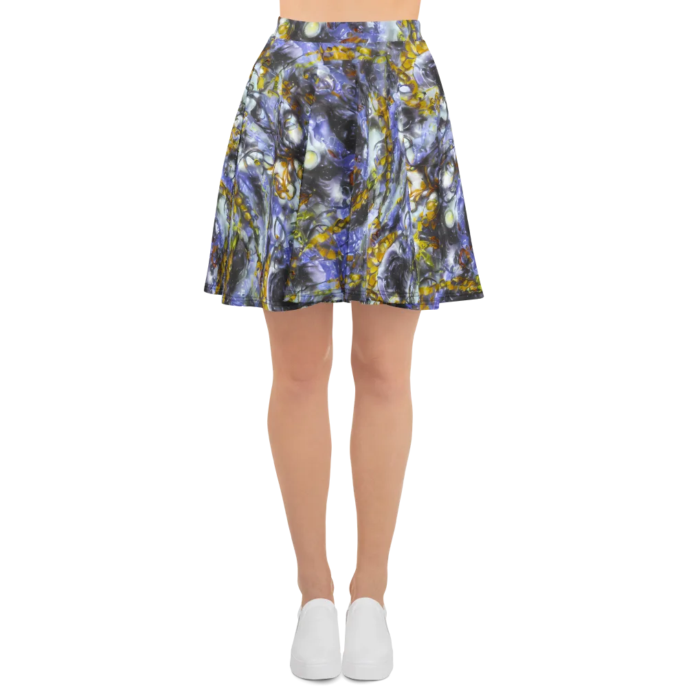 Auric Eclipse on Skater Skirt — Front