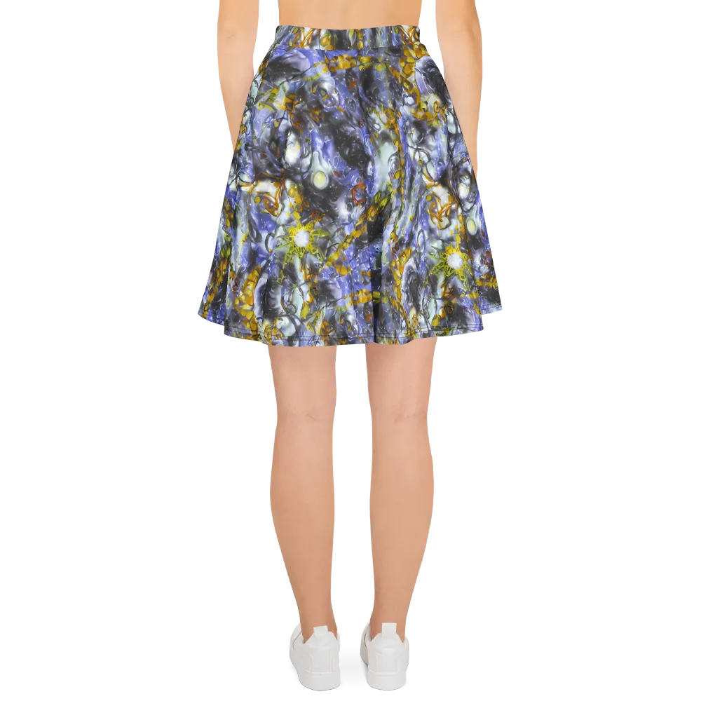 Auric Eclipse on Skater Skirt — Back