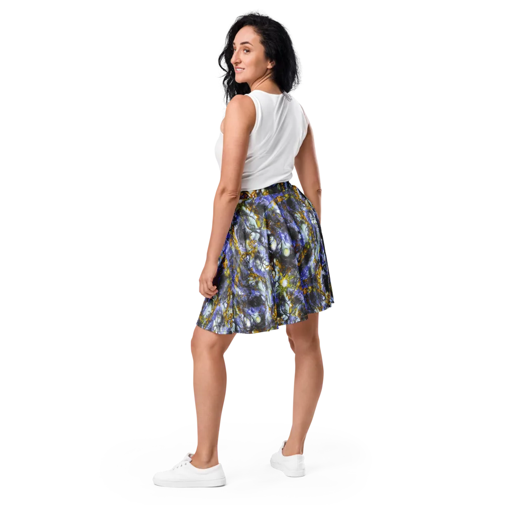 Auric Eclipse on Skater Skirt — Back