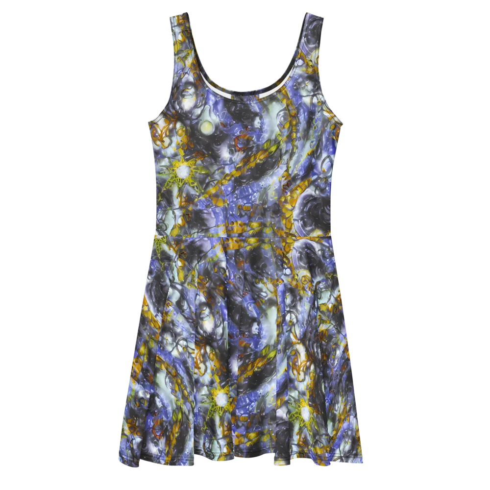 Auric Eclipse on Skater Dress — Front
