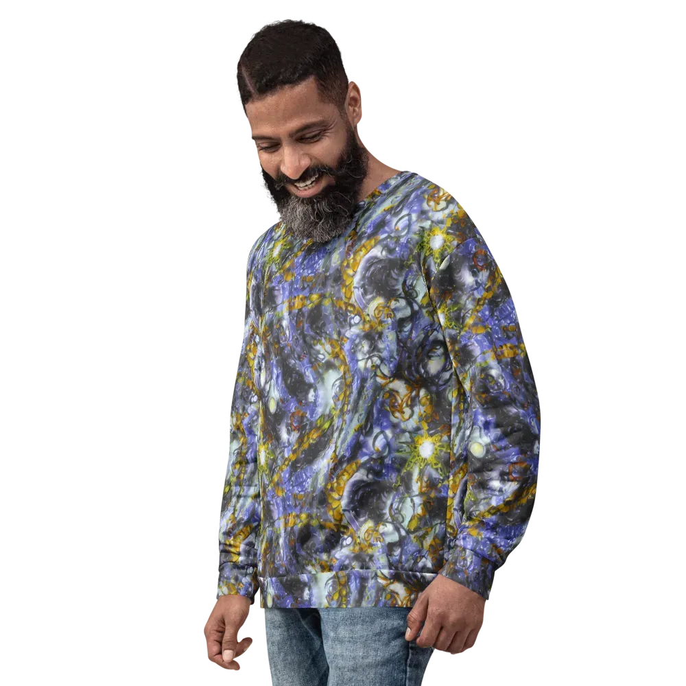 Auric Eclipse on Sweatshirt — Left Front