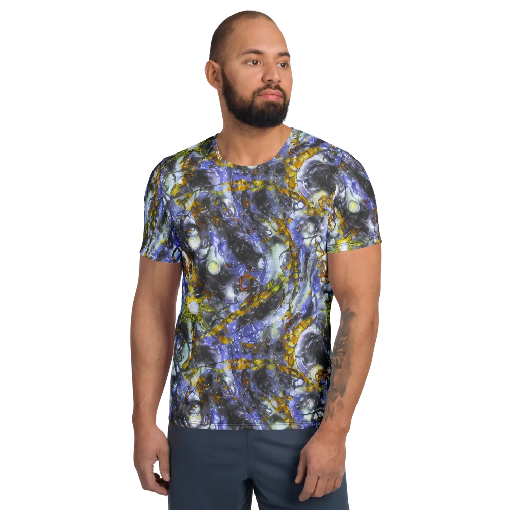 Auric Eclipse on Men's Athletic T-Shirt — Front