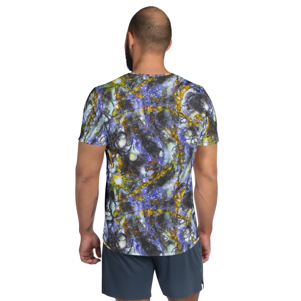 Auric Eclipse on Men's Athletic T-Shirt — Back