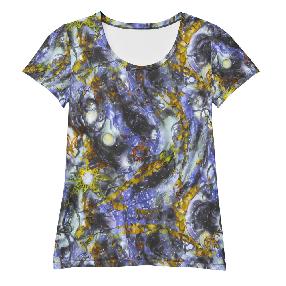Auric Eclipse on Women's Athletic T-Shirt — Front