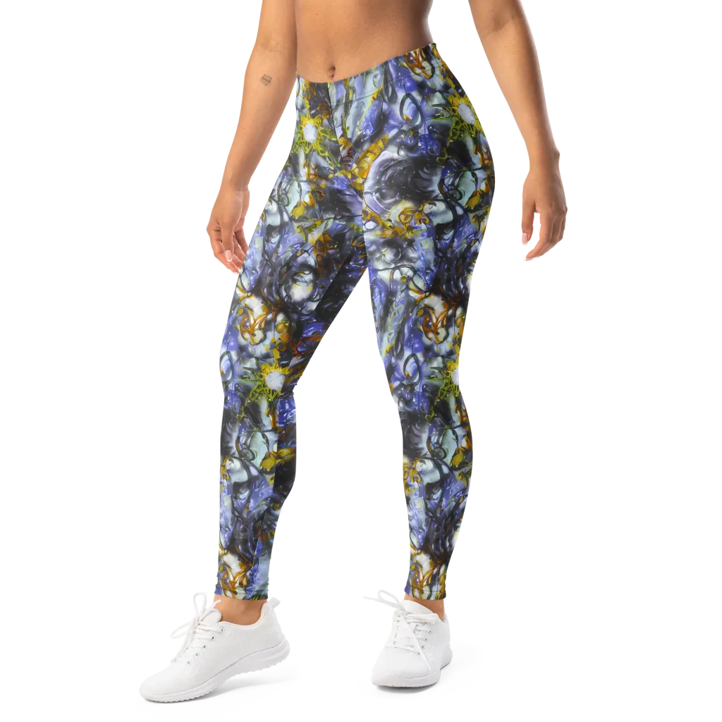 Auric Eclipse on Leggings — Left Front
