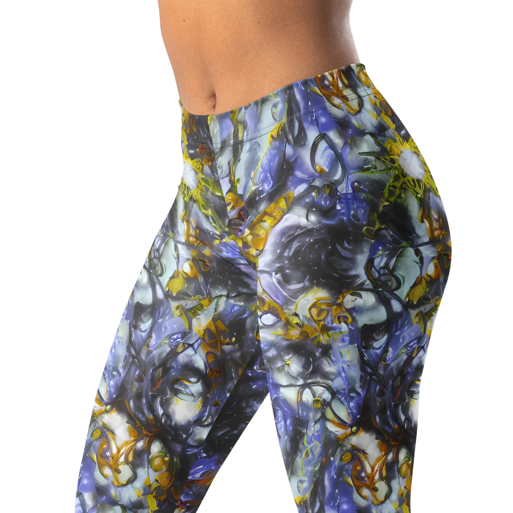 Auric Eclipse on Leggings — Left Front