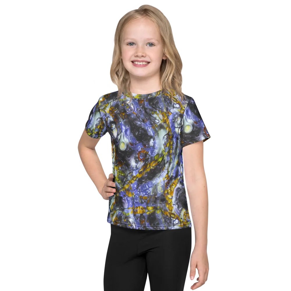 Auric Eclipse on Kids Crew Neck T-Shirt — Front