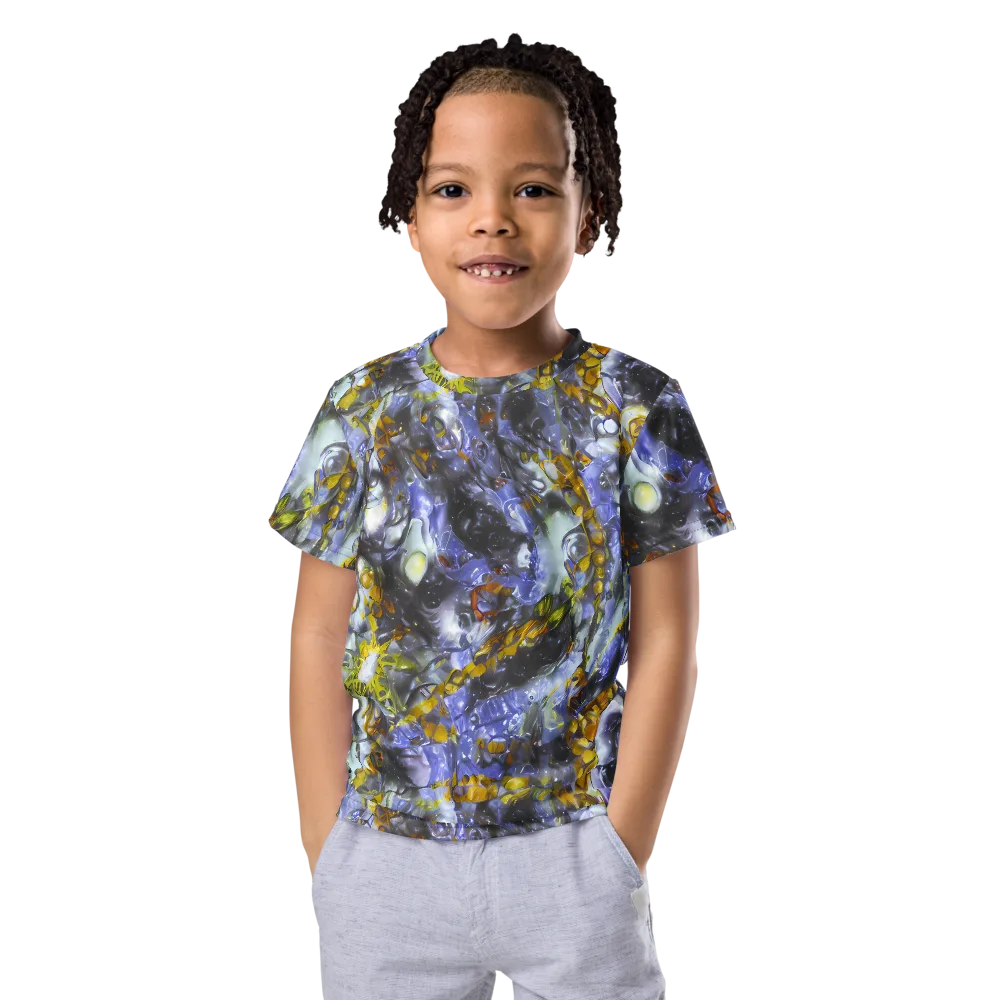 Auric Eclipse on Kids Crew Neck T-Shirt — Front