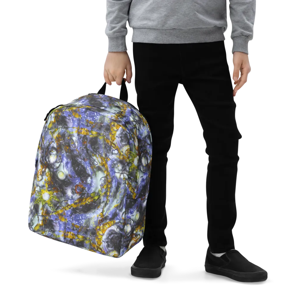 Auric Eclipse on Minimalist Backpack — Zoomed-in
