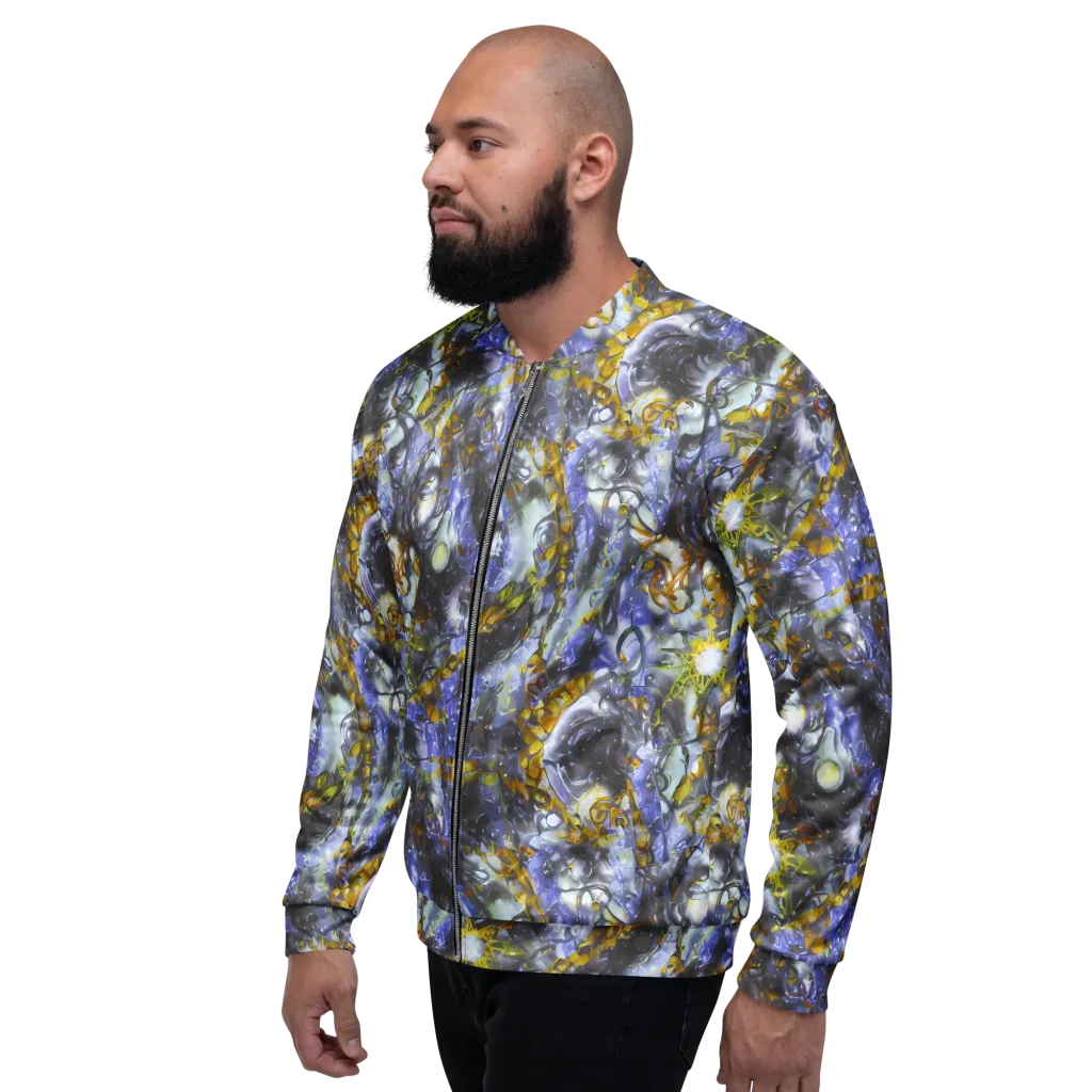 Auric Eclipse on Bomber Jacket — Left