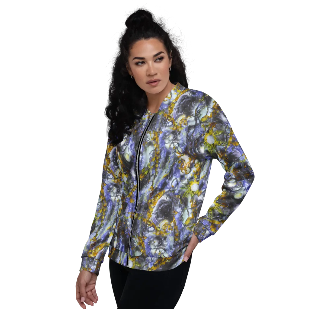 Auric Eclipse on Bomber Jacket — Left
