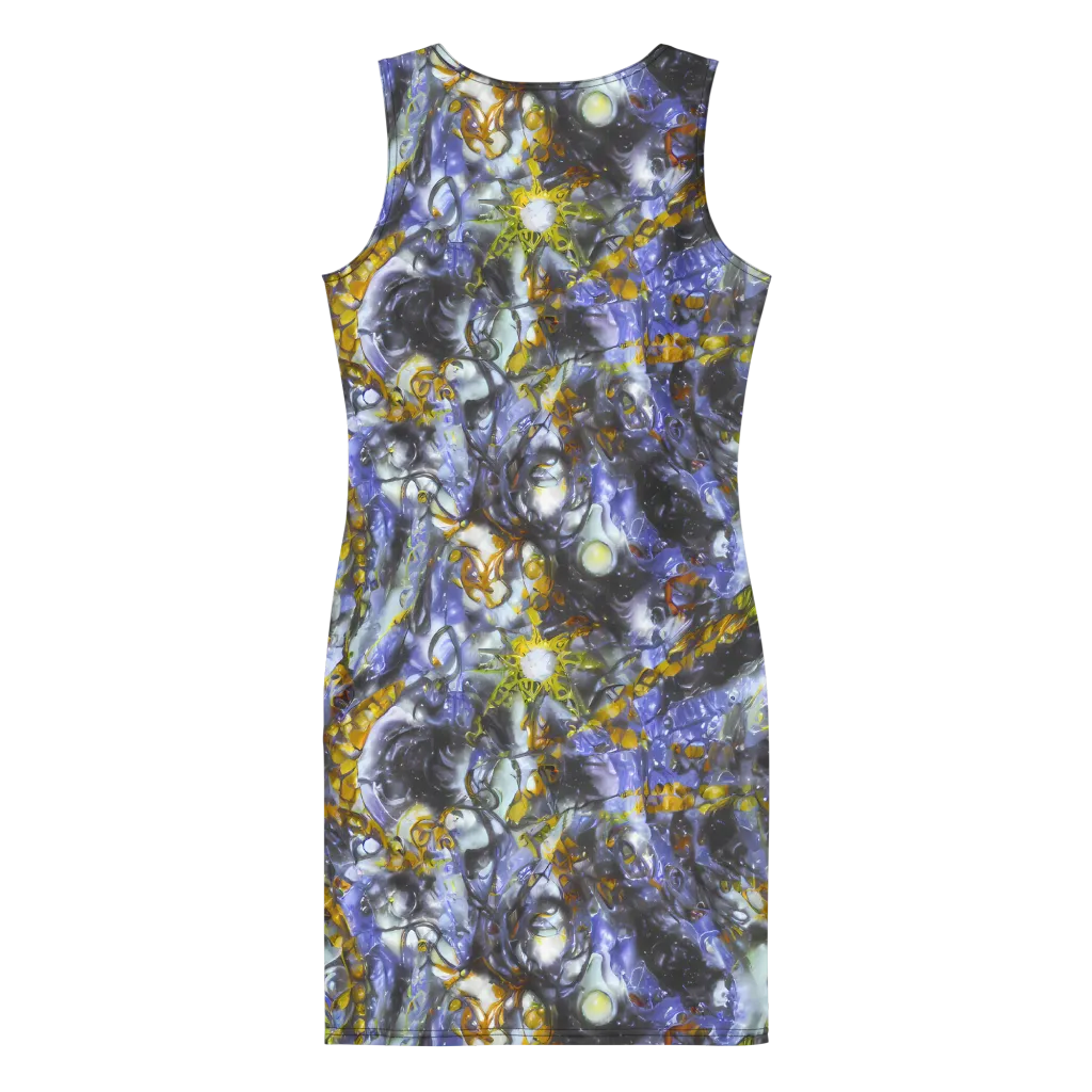 Auric Eclipse on Bodycon Dress — Back
