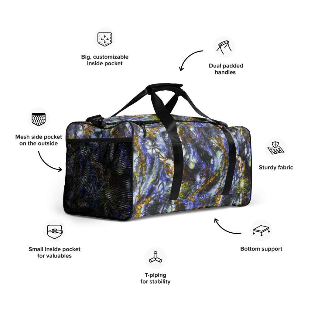 Auric Eclipse on Duffle Bag — Right Front