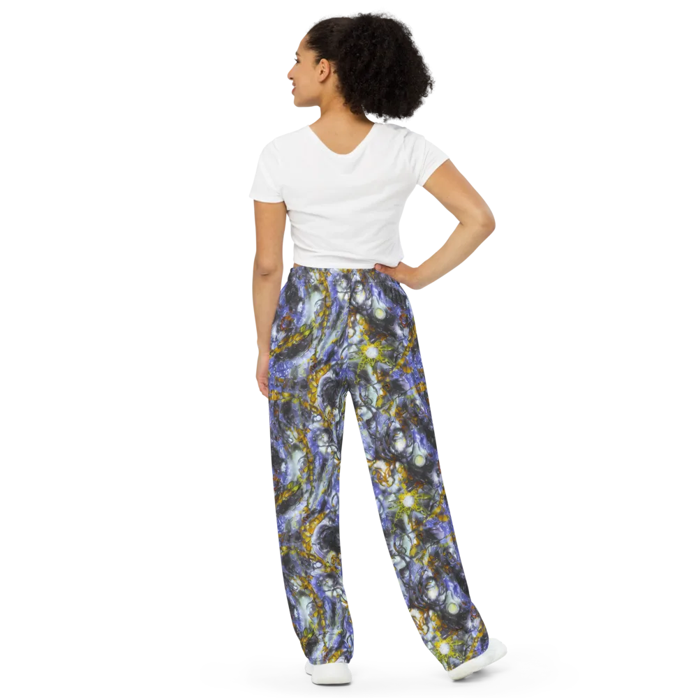 Auric Eclipse on Wide-Leg Pants — Back