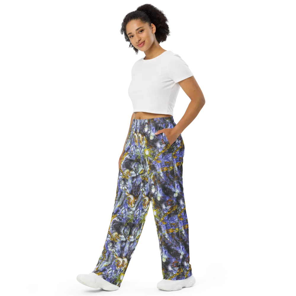 Auric Eclipse on Wide-Leg Pants — Left Front