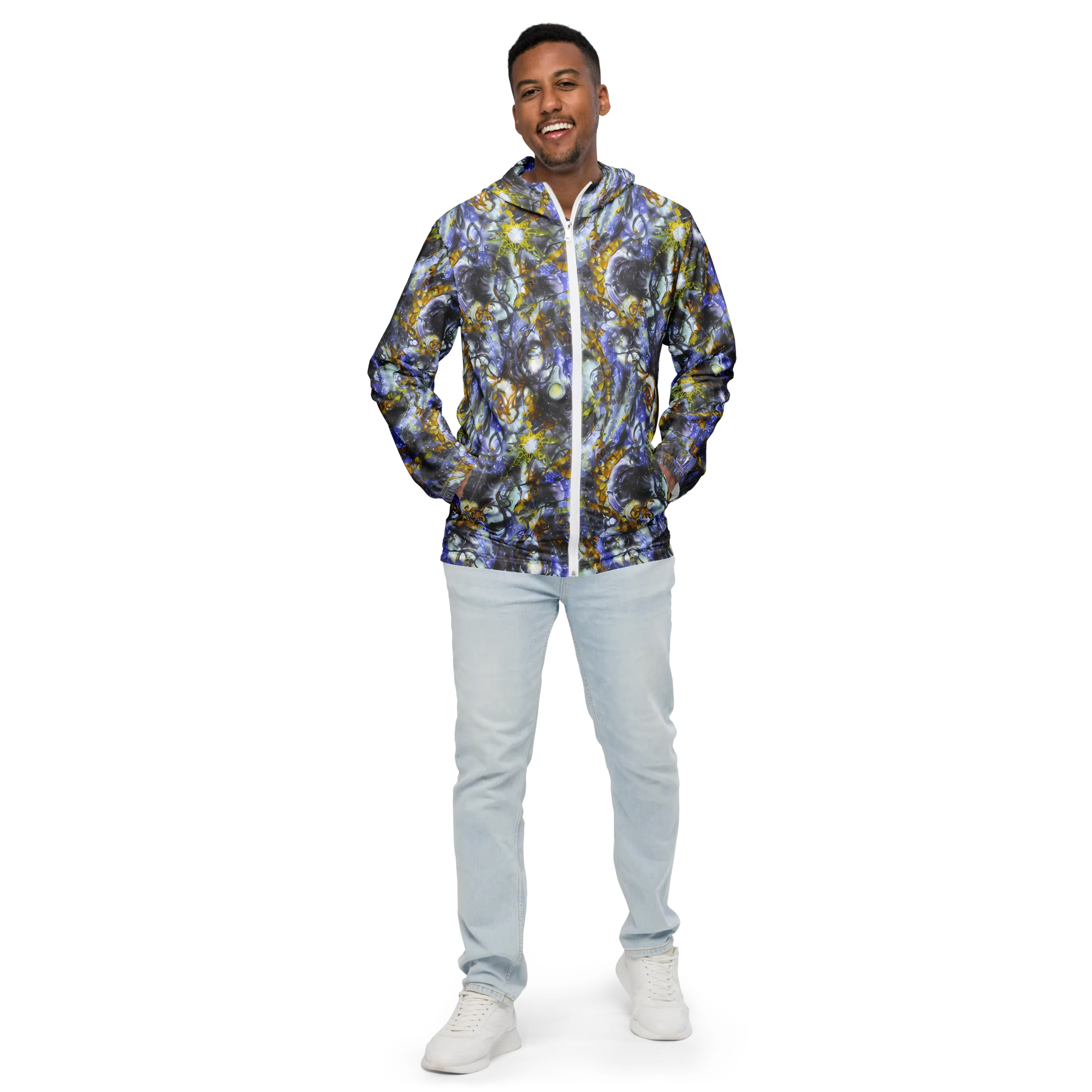 Auric Eclipse on Men's Windbreaker — Front