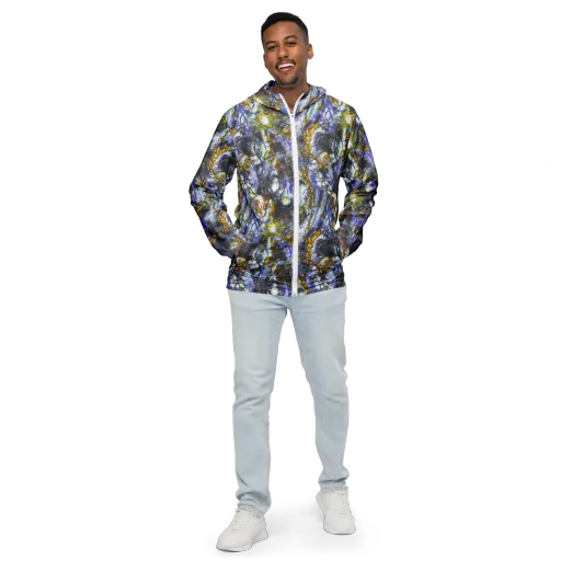 Auric Eclipse on a Men's Windbreaker