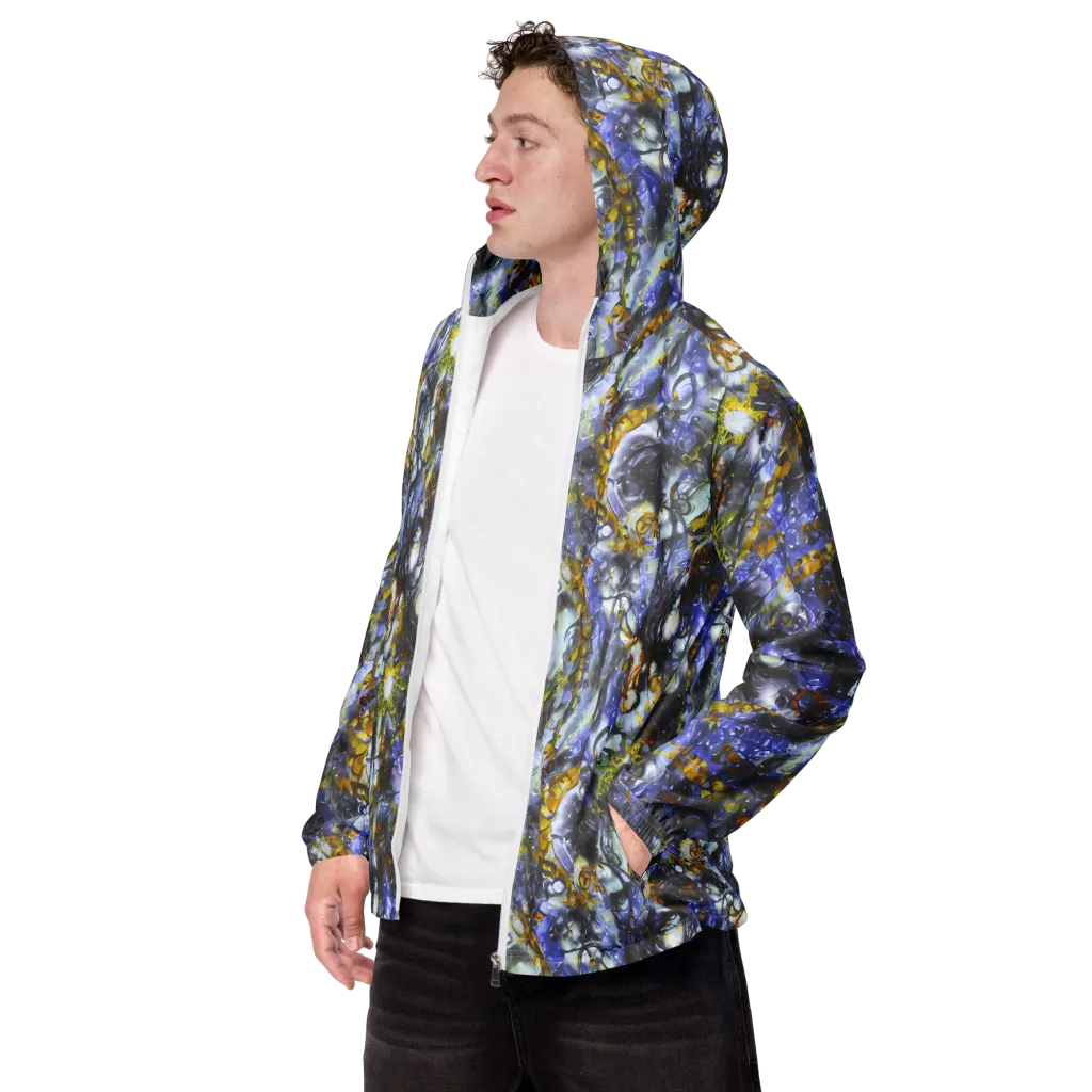 Auric Eclipse on Men's Windbreaker — Left Front