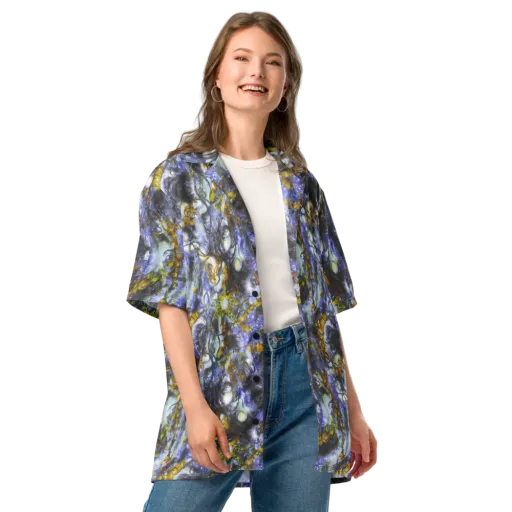 Auric Eclipse on a Button Shirt