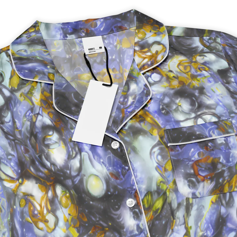Auric Eclipse on Women's Short Sleeve Pajama Top — Product details