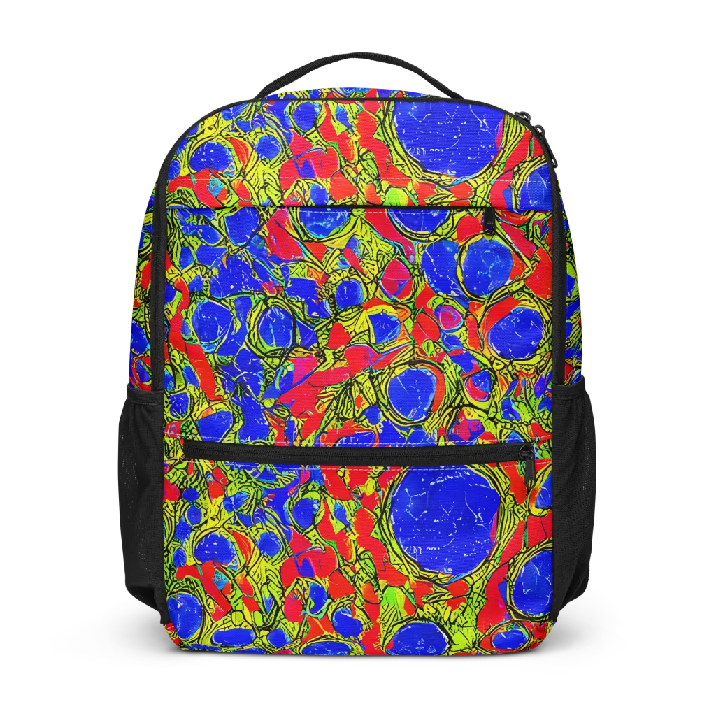 Electric Berry on Utility Backpack — Front