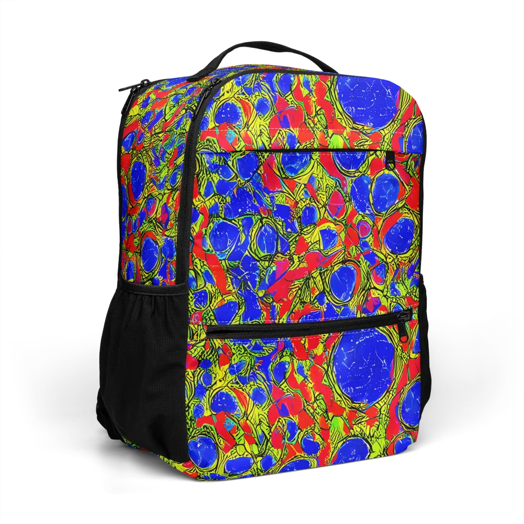 Electric Berry on Utility Backpack — Right Front