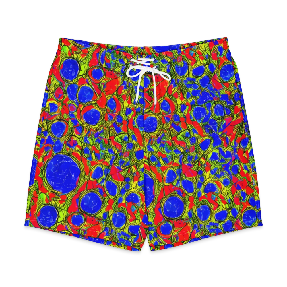 Electric Berry on Men's Board Shorts — Front