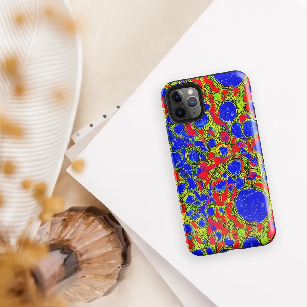 Electric Berry on Tough Case for iPhone® — Front