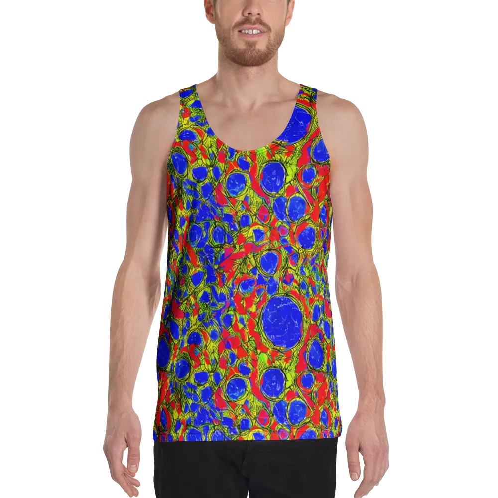 Electric Berry on Men's Tank Top — Front