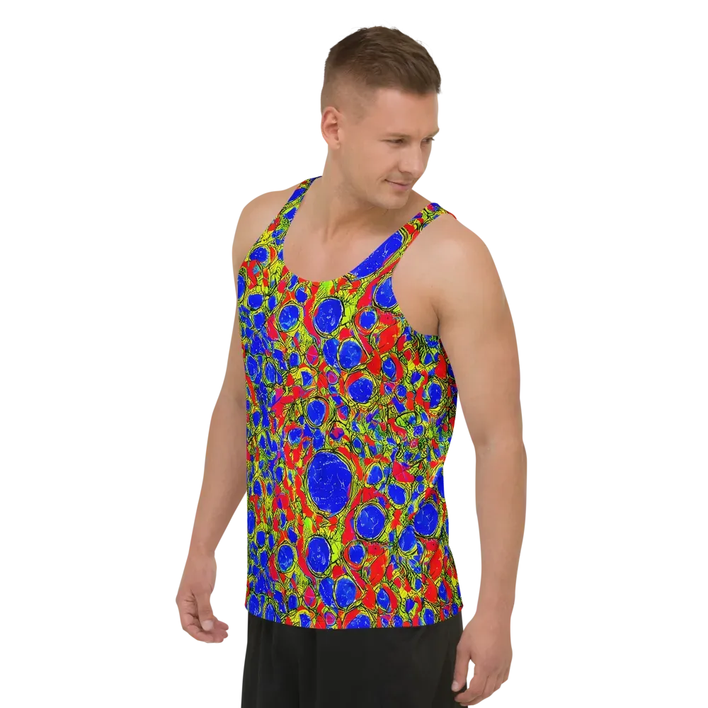 Electric Berry on Men's Tank Top — Left Front