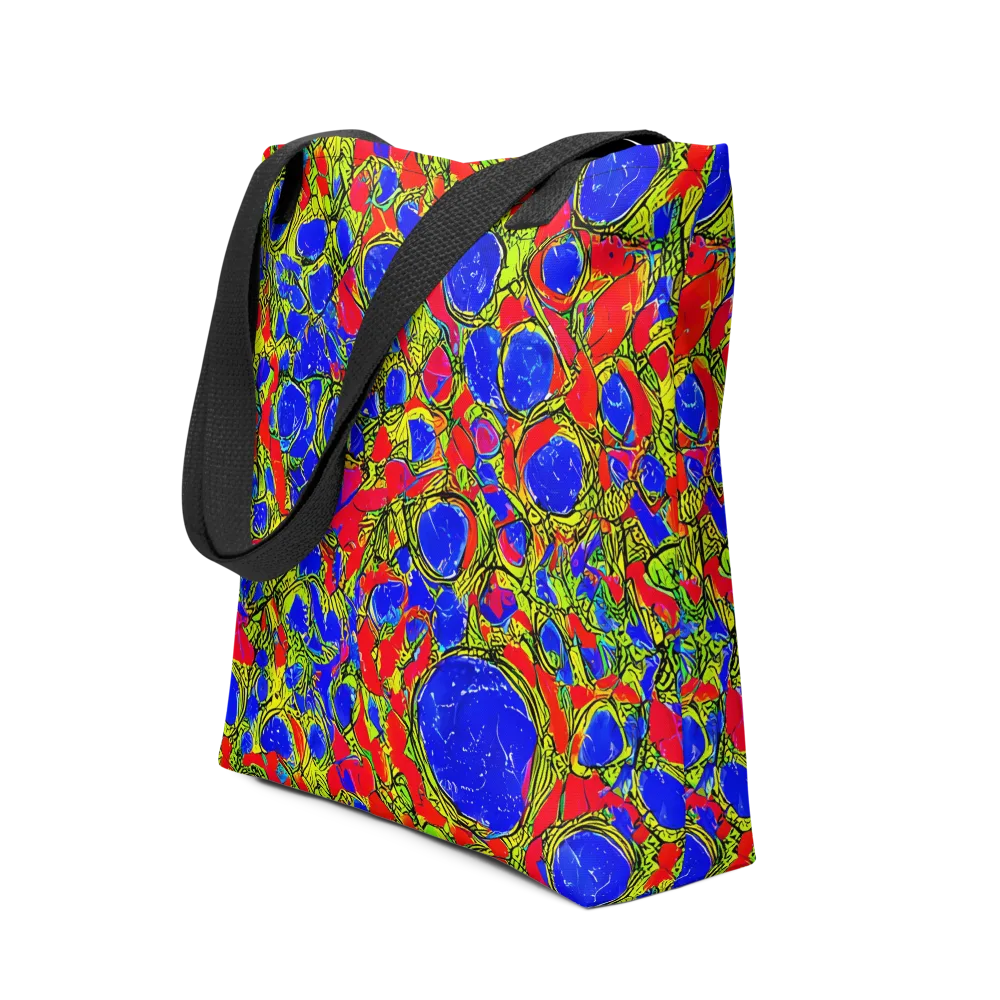Electric Berry on Tote Bag — Front