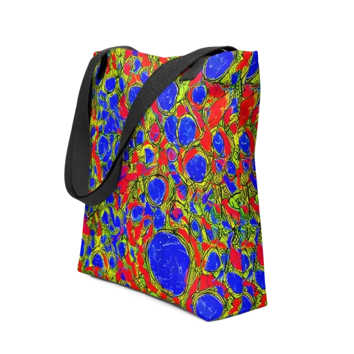 Electric Berry on a Tote Bag