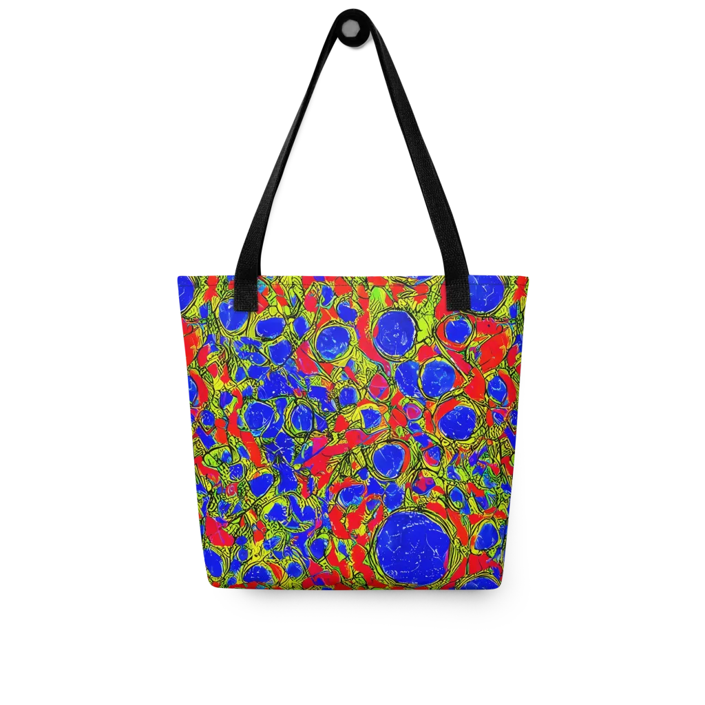 Electric Berry on Tote Bag — Front