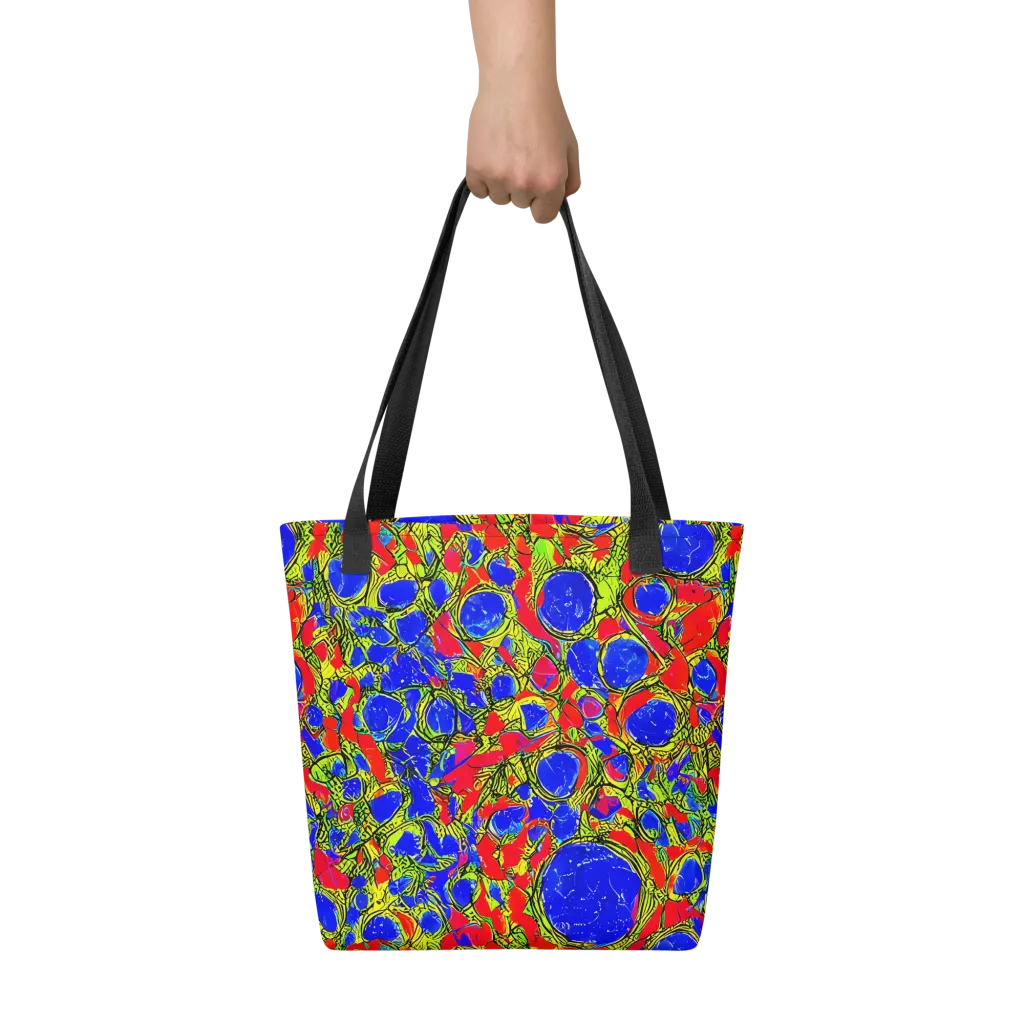 Electric Berry on Tote Bag — Front