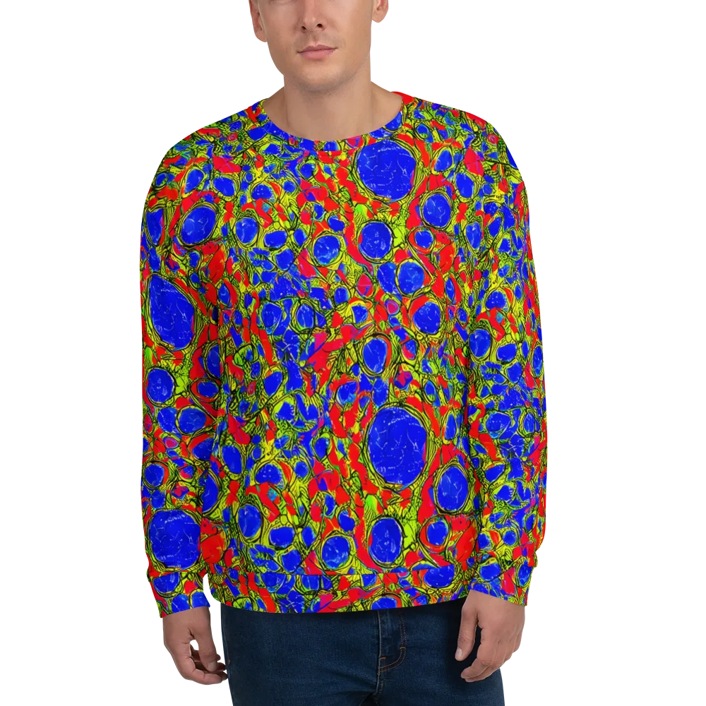 Electric Berry on Sweatshirt — Front