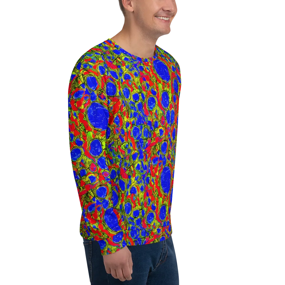 Electric Berry on Sweatshirt — Right Front