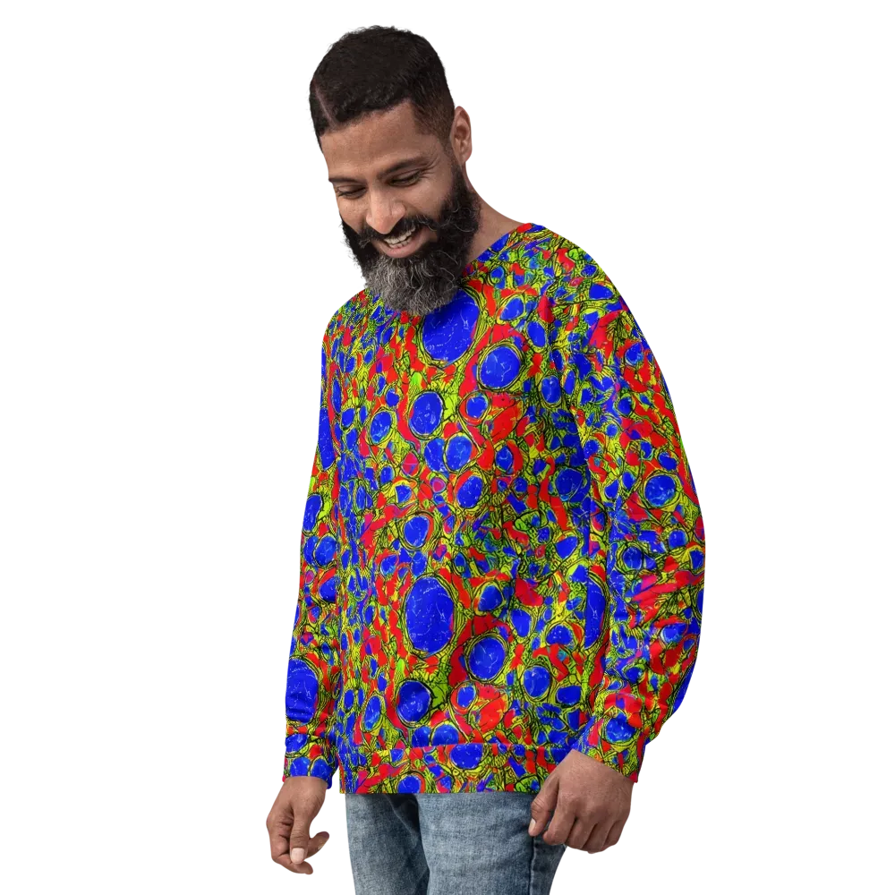 Electric Berry on Sweatshirt — Left Front