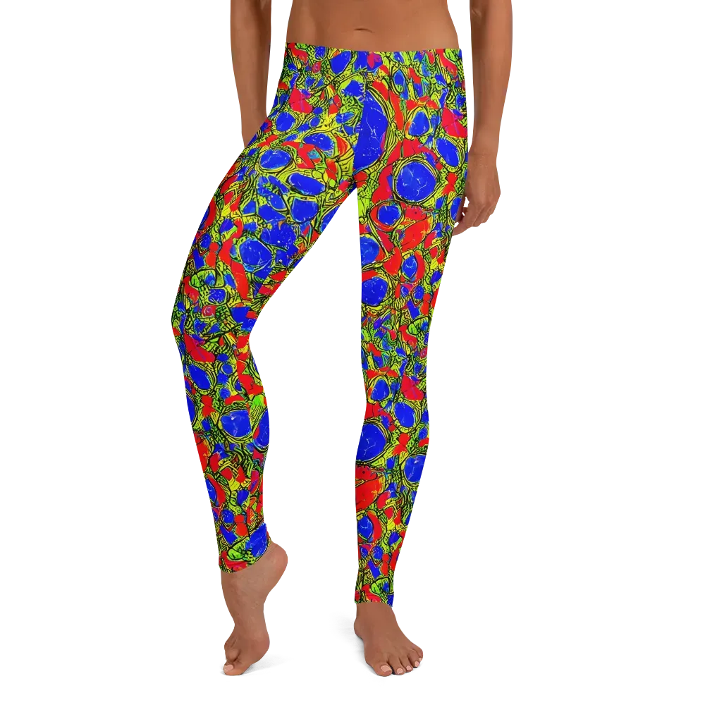 Electric Berry on Leggings — Front