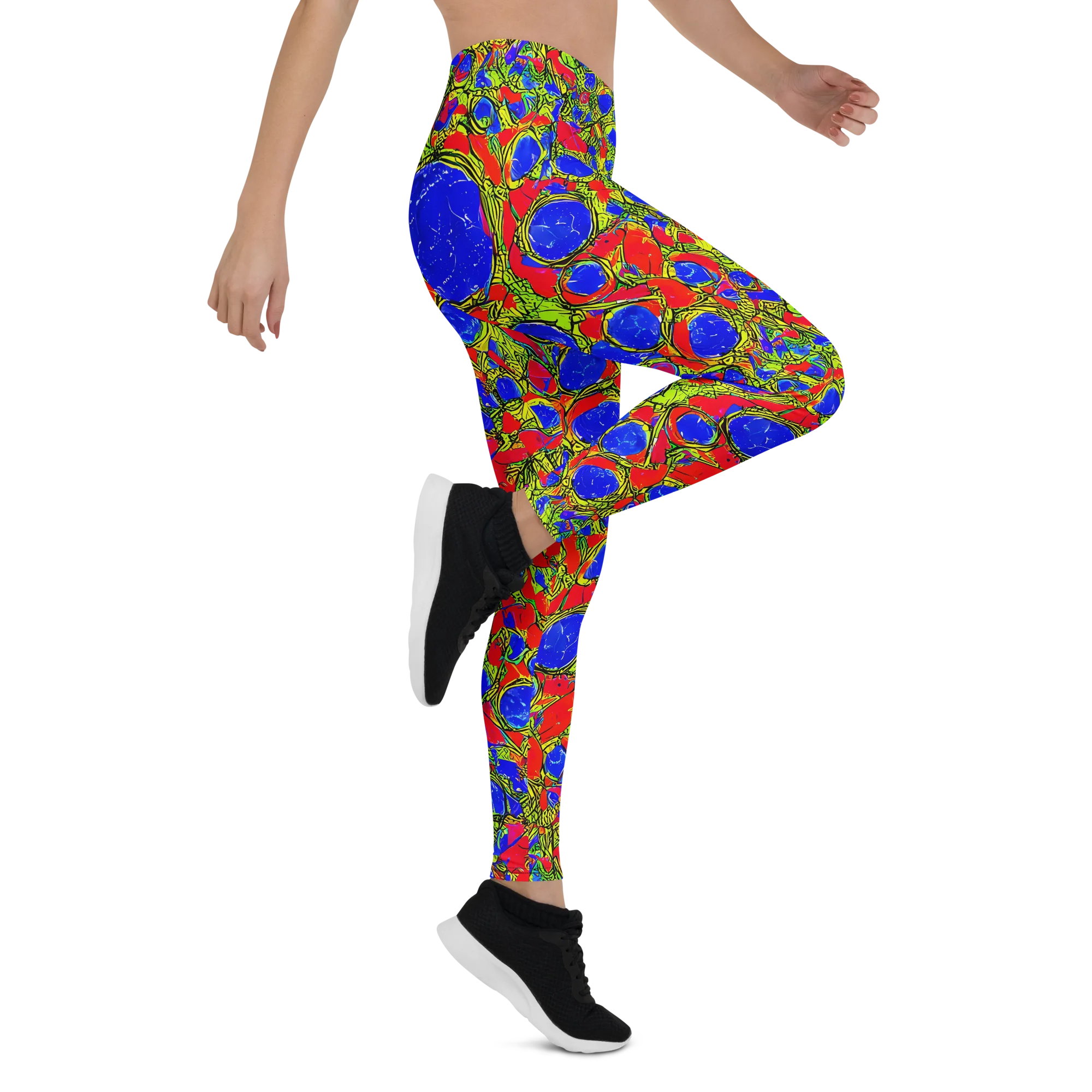 Electric Berry on Leggings — Right