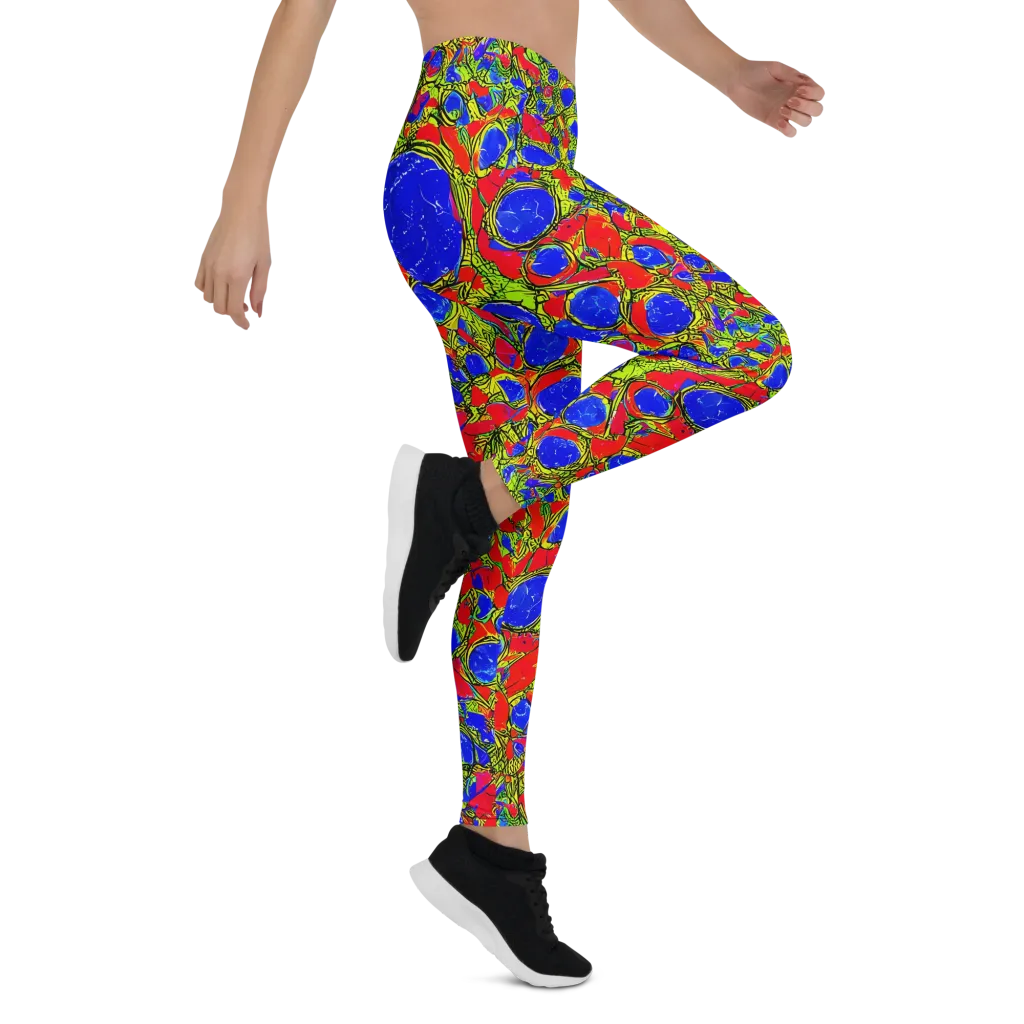 Electric Berry on Leggings — Right