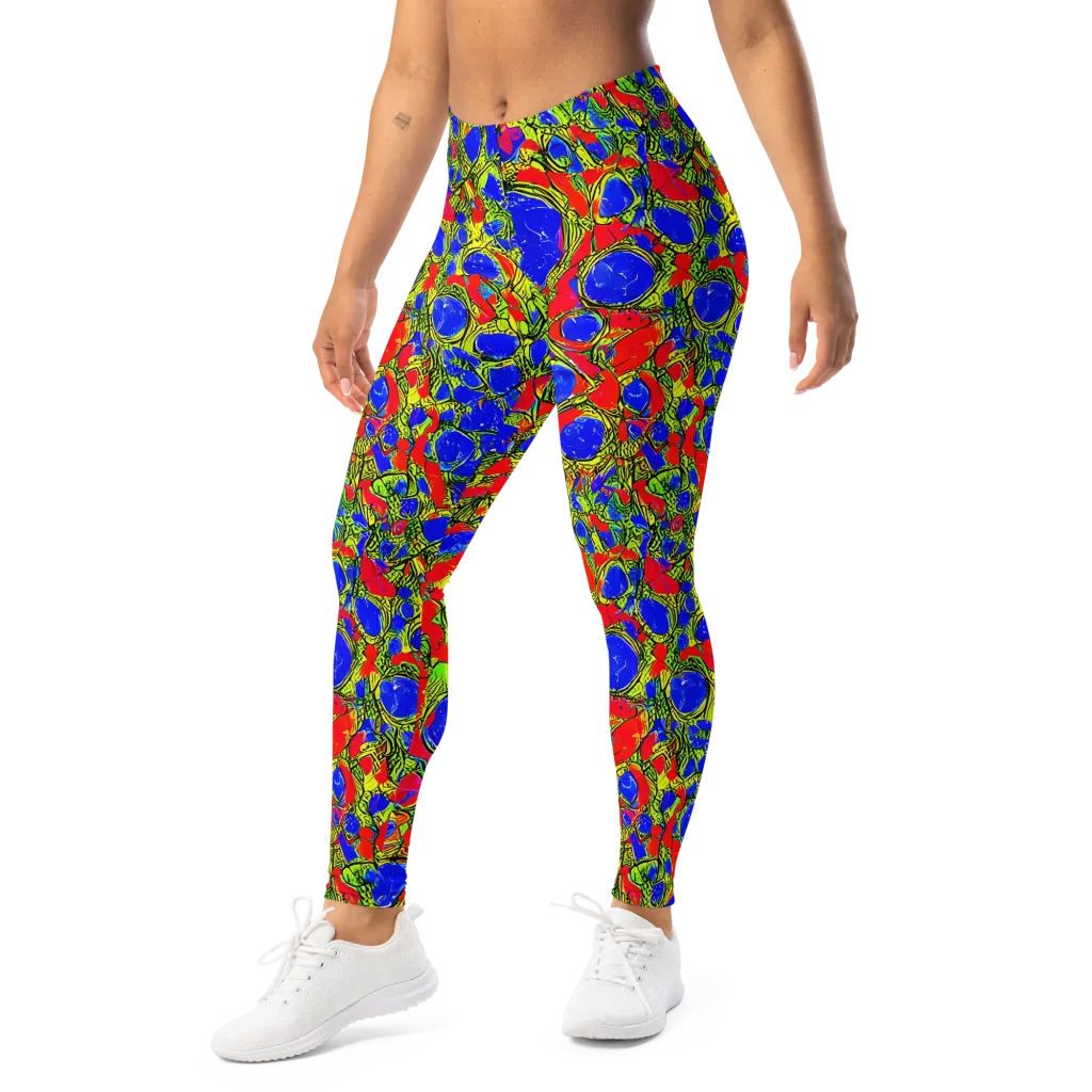 Electric Berry on Leggings — Left Front