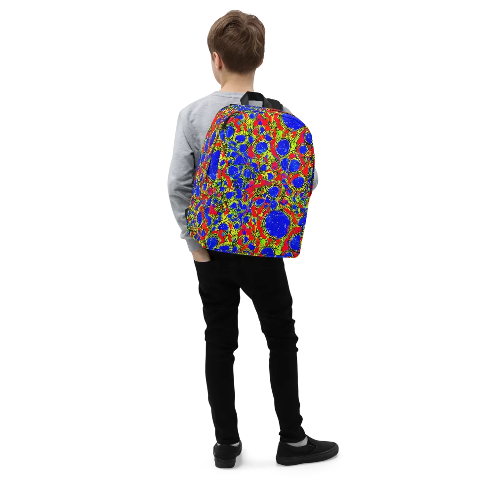 Electric Berry on Minimalist Backpack — Right Front