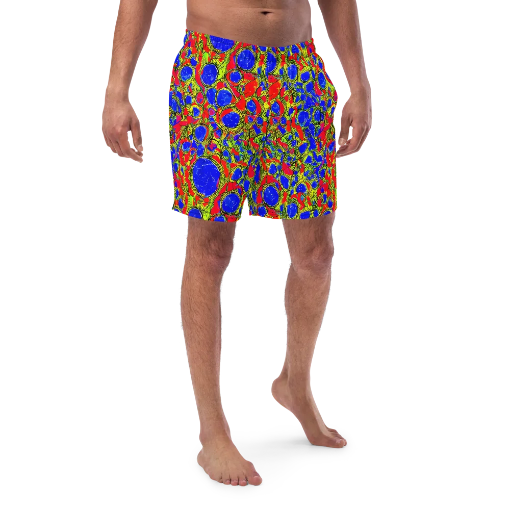 Electric Berry on Swim Trunks — Front