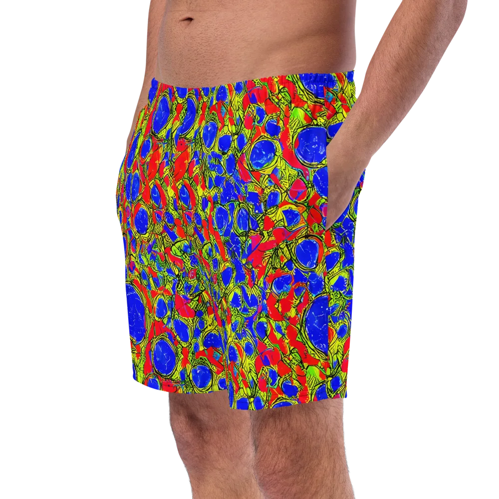 Electric Berry on Swim Trunks — Left Front