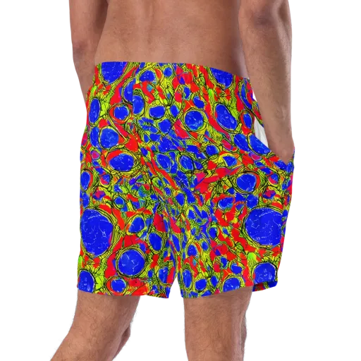 Electric Berry on a Swim Trunks