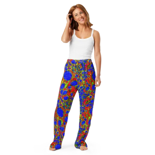 Electric Berry on a Women's Pajama Pants