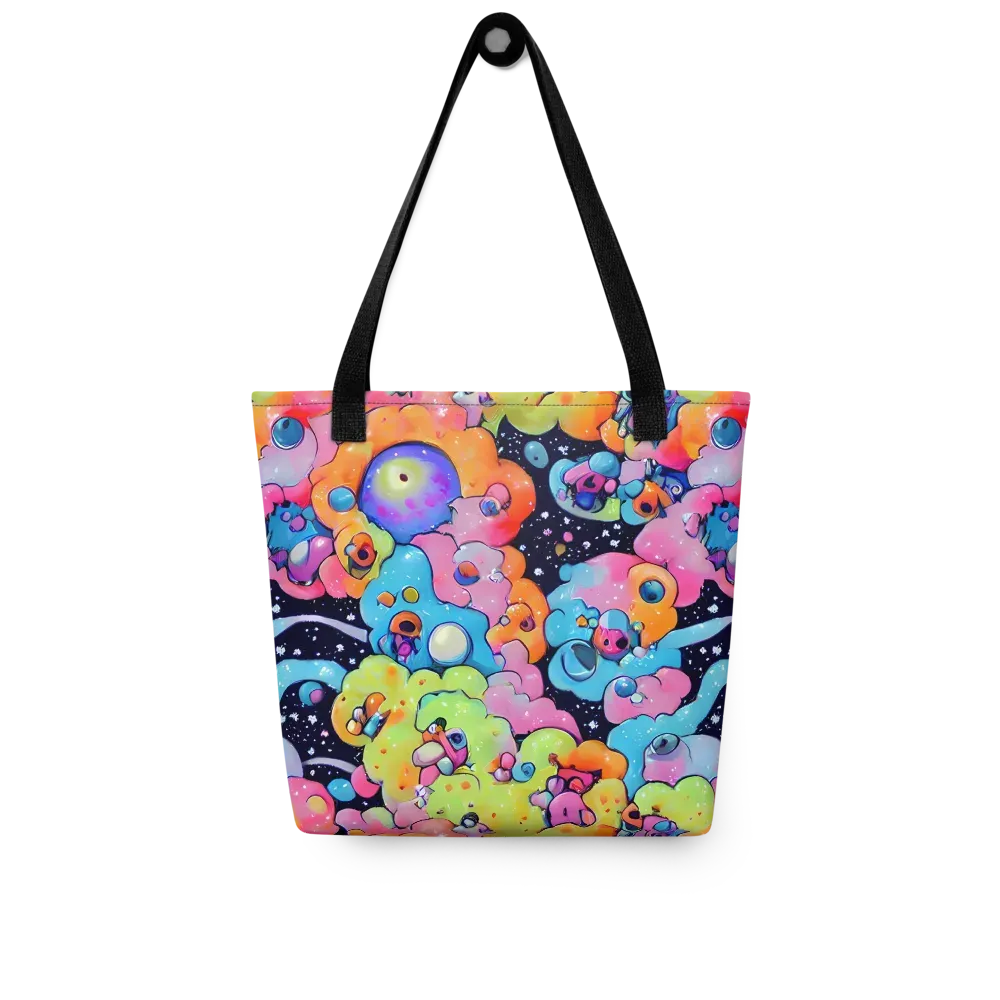 Neon Creature Cosmos on Tote Bag — Front