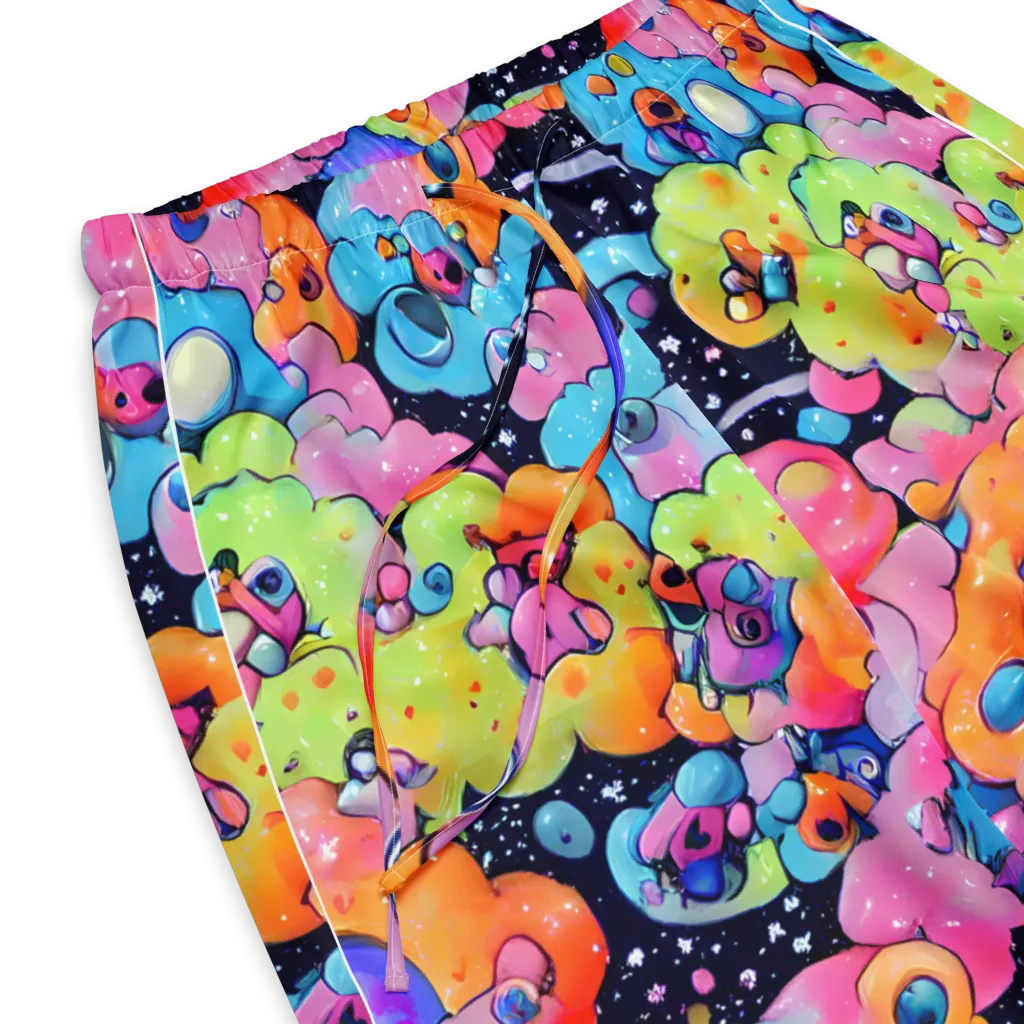 Neon Creature Cosmos on Women's Pajama Pants — Product details