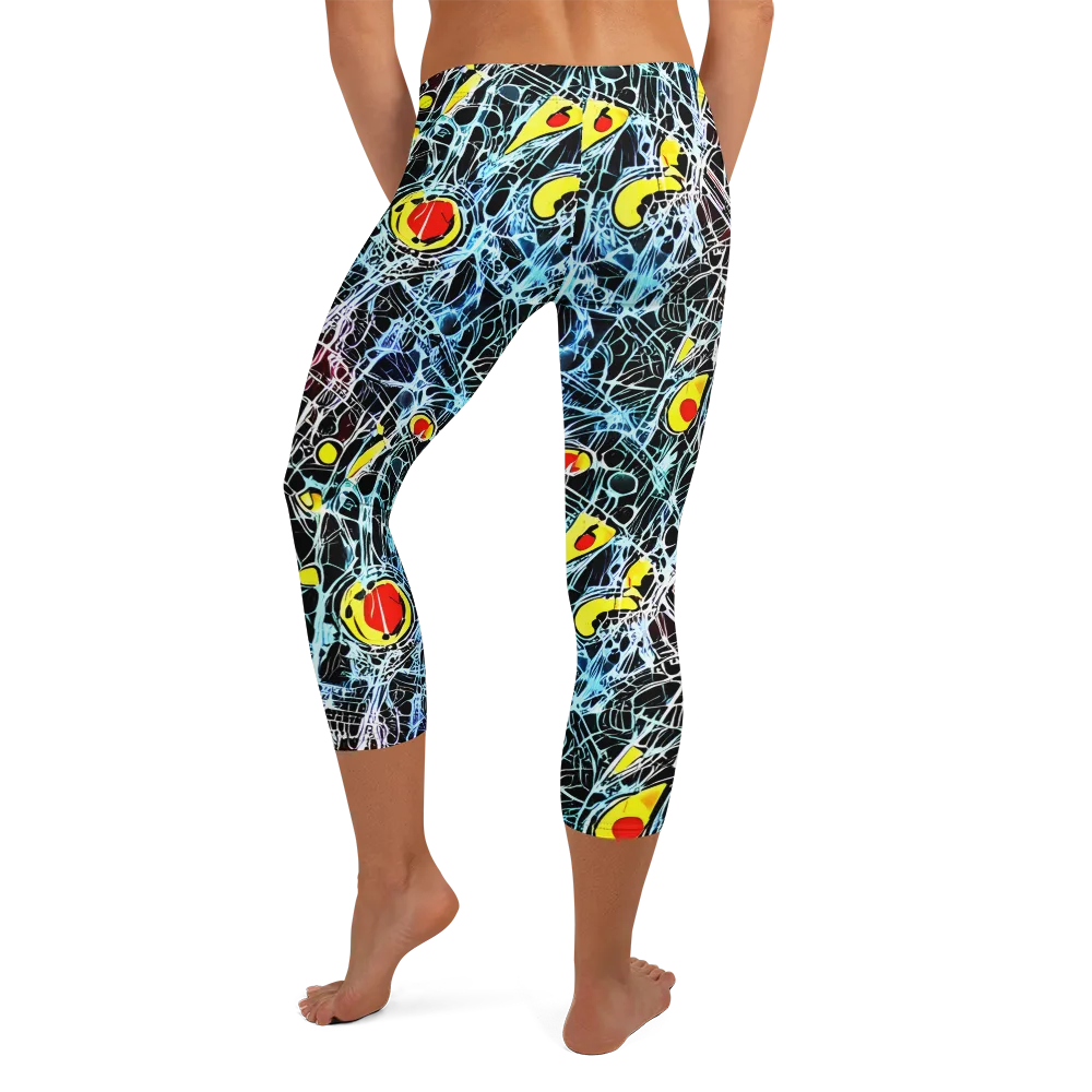 Ember Web on Capri Leggings — Back